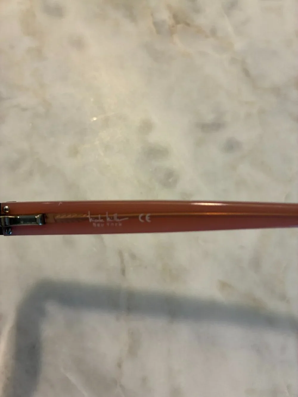 Nicole Miller New York Amsterdam Brown/Pink Authentic Eyeglasses Frames 53-15